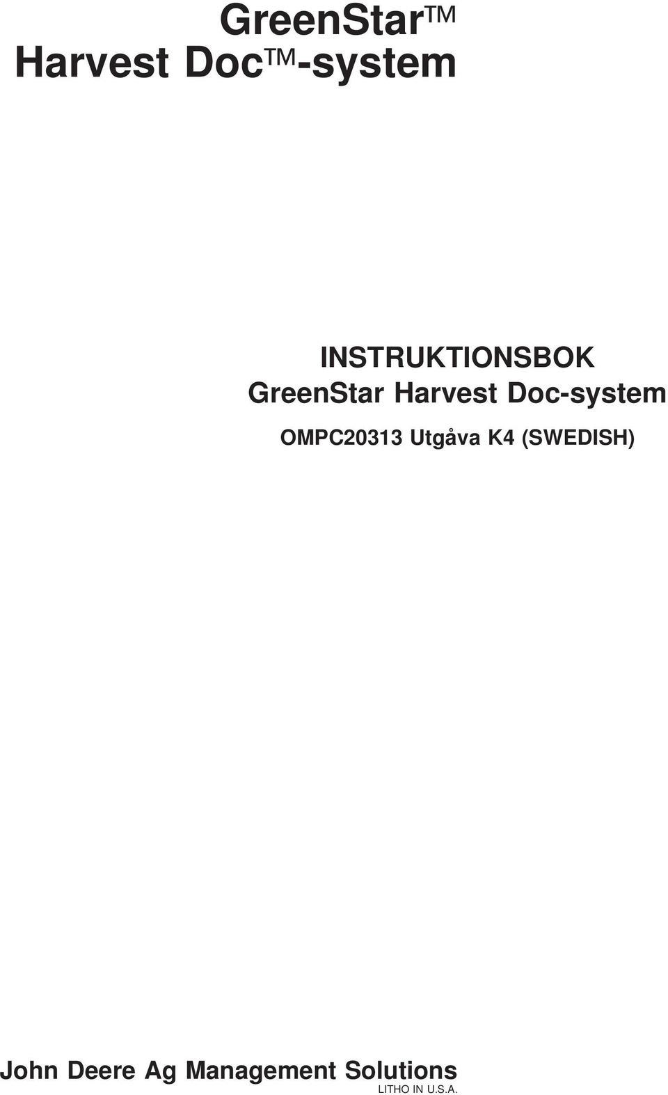 oc-system OMP Utgåva K (SWISH)