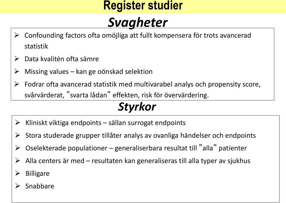 övervärdering.