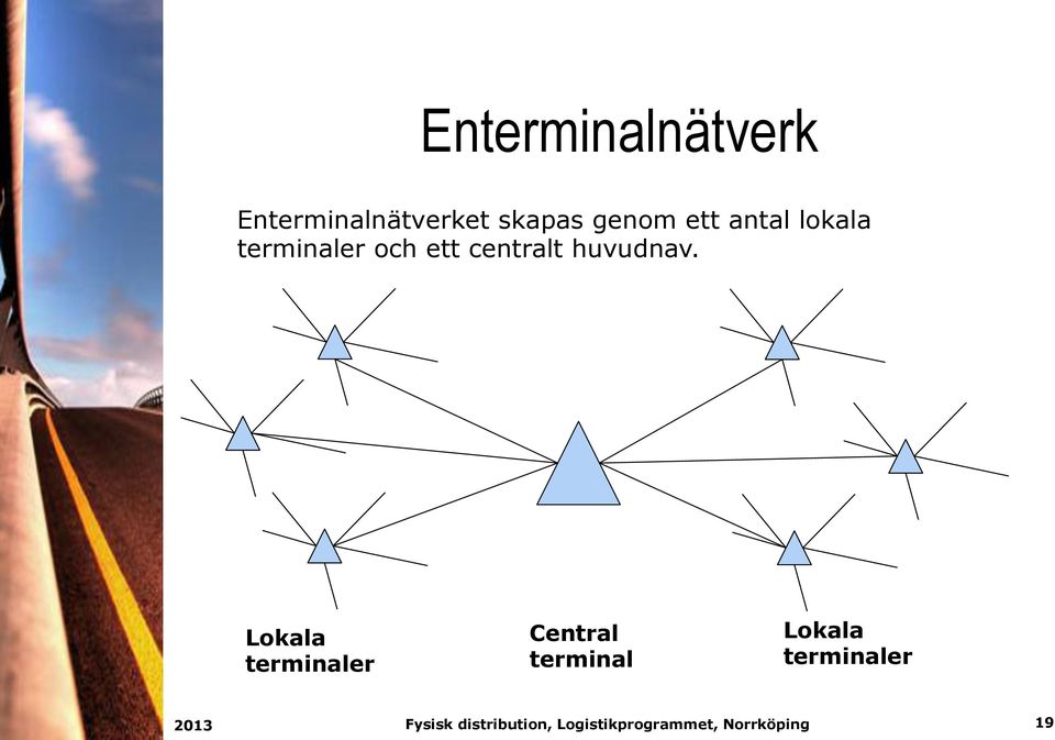 och ett centralt huvudnav.