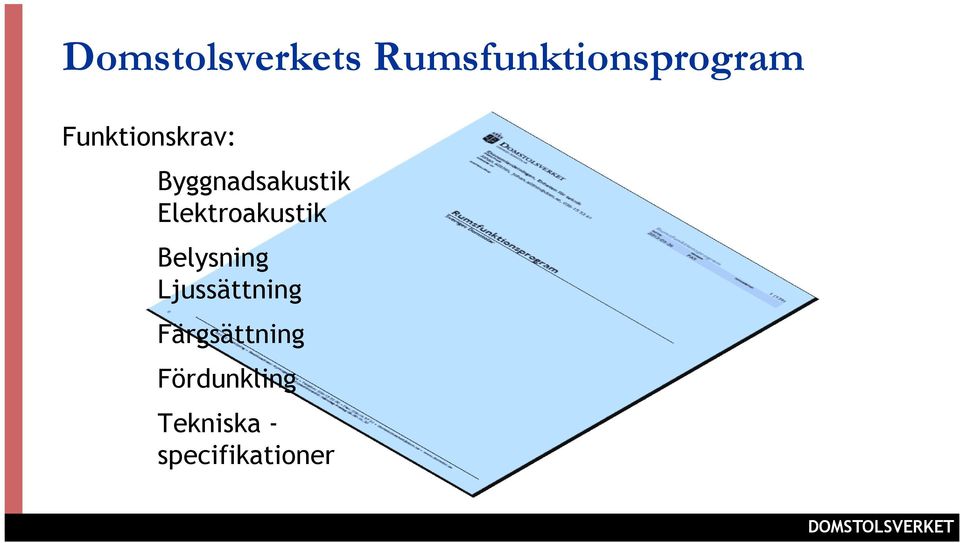 Elektroakustik Belysning Ljussättning