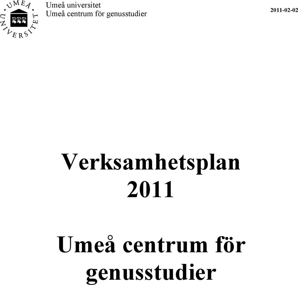 2011-02-02 Verksamhetsplan