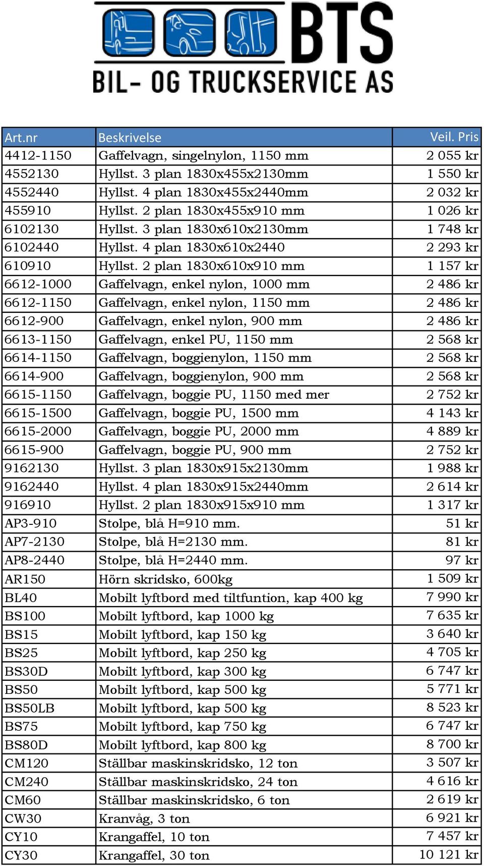 2 plan 1830x610x910 mm 1 157 kr 6612-1000 Gaffelvagn, enkel nylon, 1000 mm 2 486 kr 6612-1150 Gaffelvagn, enkel nylon, 1150 mm 2 486 kr 6612-900 Gaffelvagn, enkel nylon, 900 mm 2 486 kr 6613-1150