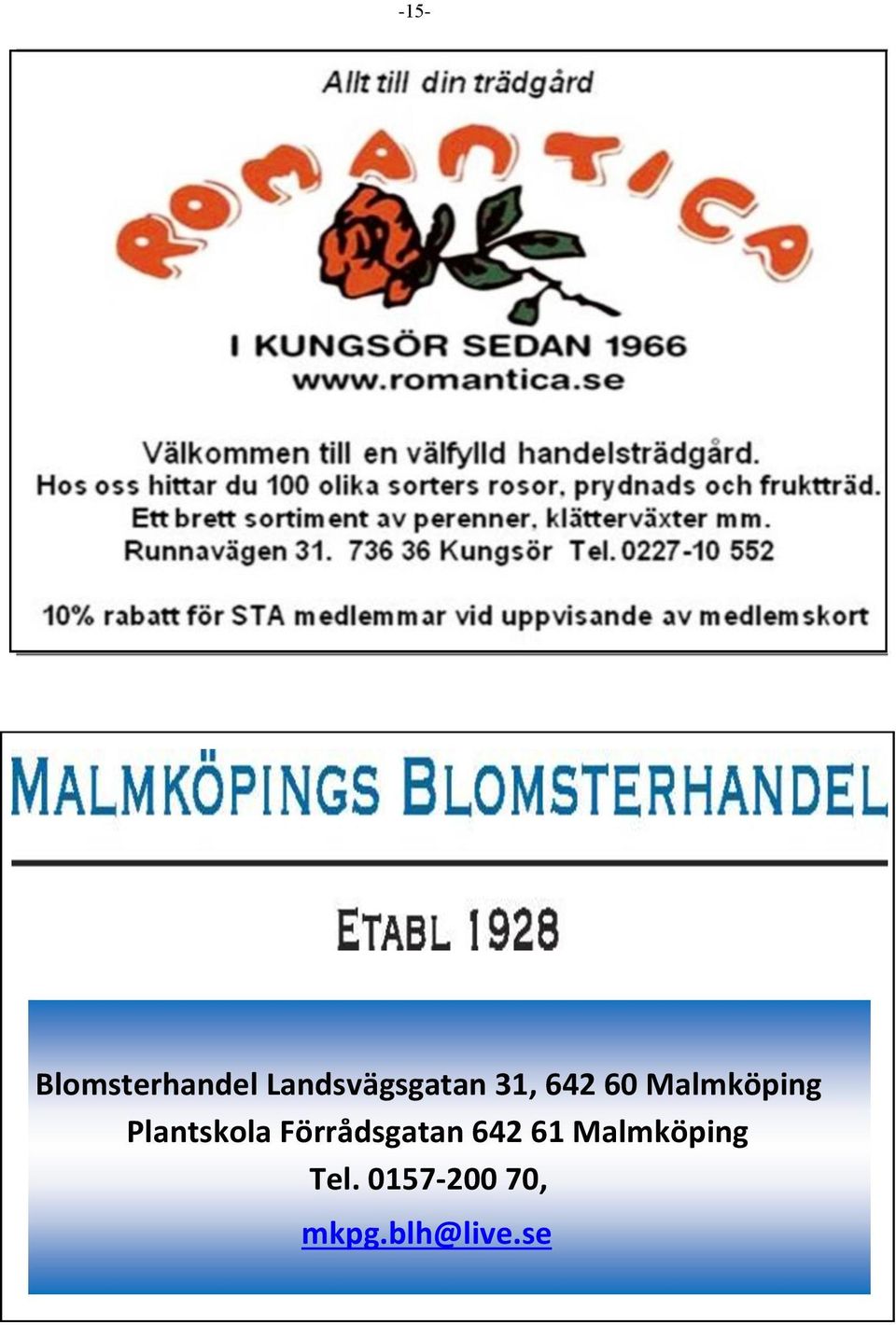 Malmköping Plantskola