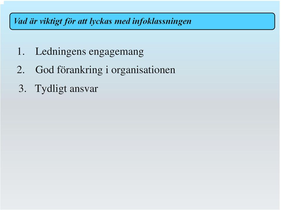 God förankring i