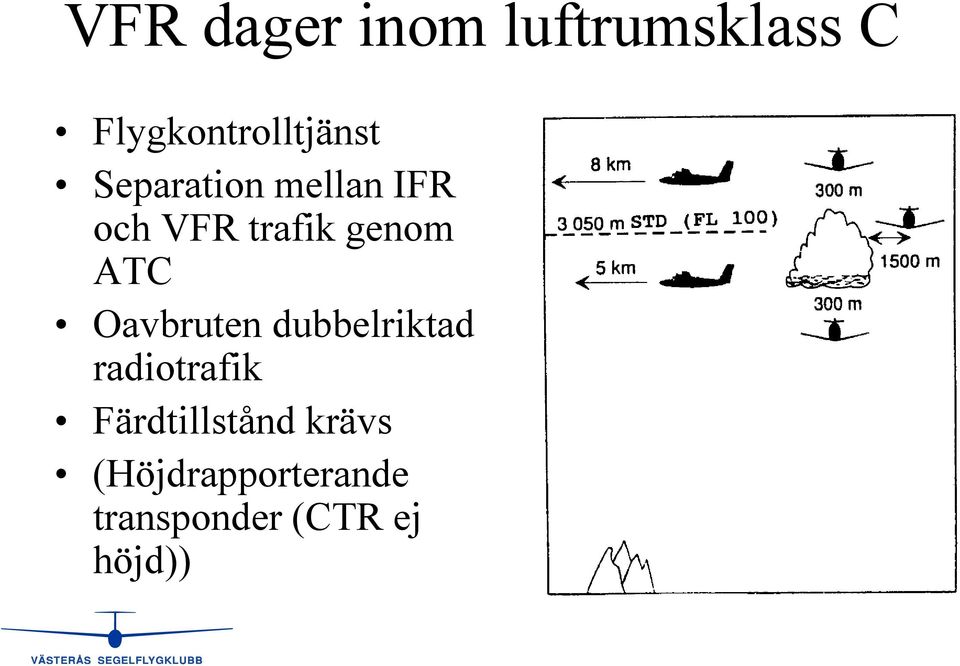 Oavbruten dubbelriktad radiotrafik Färdtillstånd