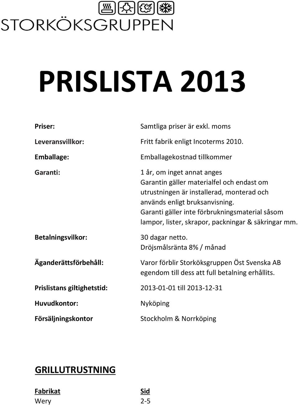 installerad, monterad och används enligt bruksanvisning. Garanti gäller inte förbrukningsmaterial såsom lampor, lister, skrapor, packningar & säkringar mm. 30 dagar netto.