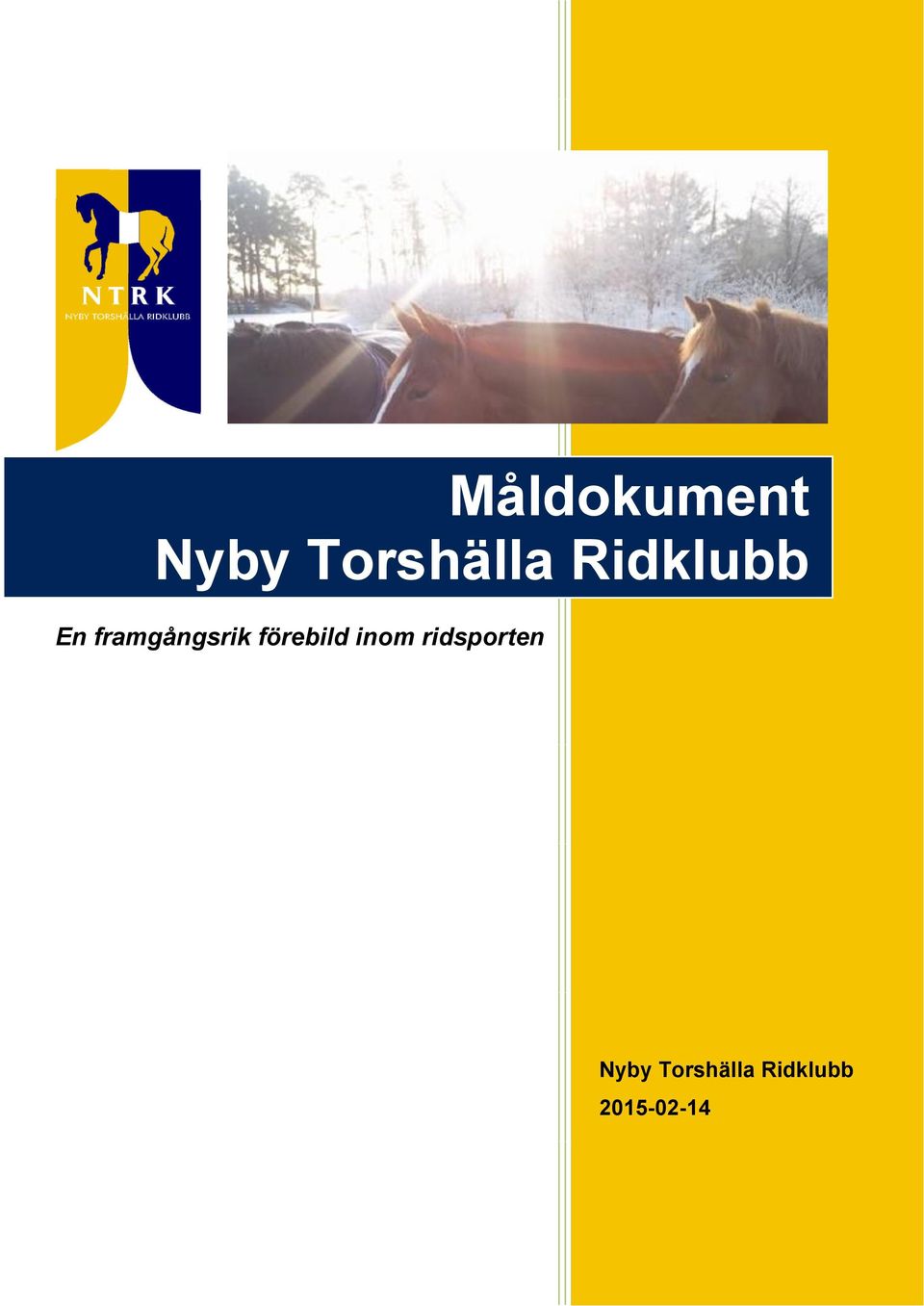 Måldokument Nyby Torshälla