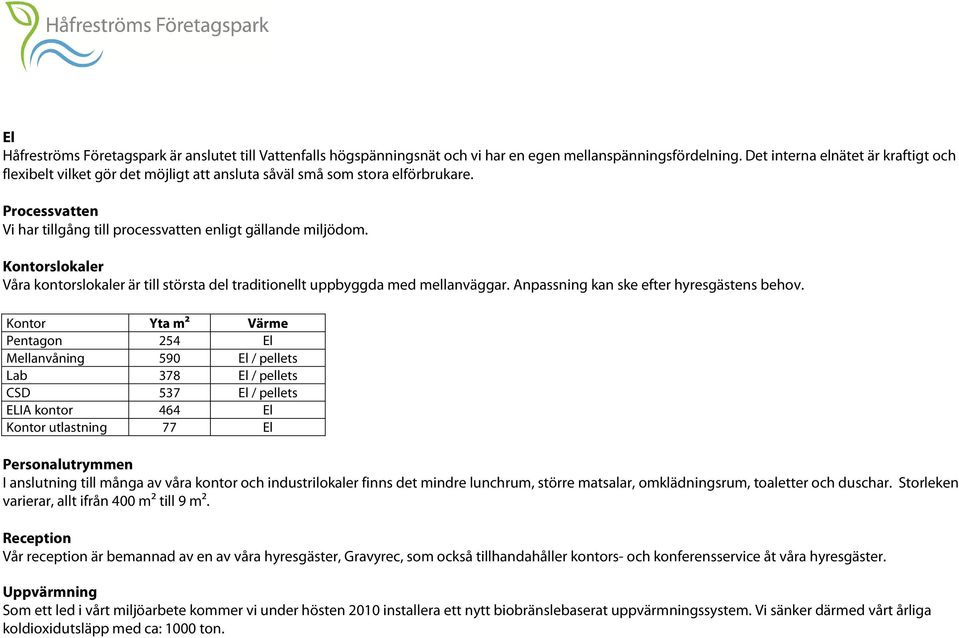 Kontorslokaler Våra kontorslokaler är till största del traditionellt uppbyggda med mellanväggar. Anpassning kan ske efter hyresgästens behov.