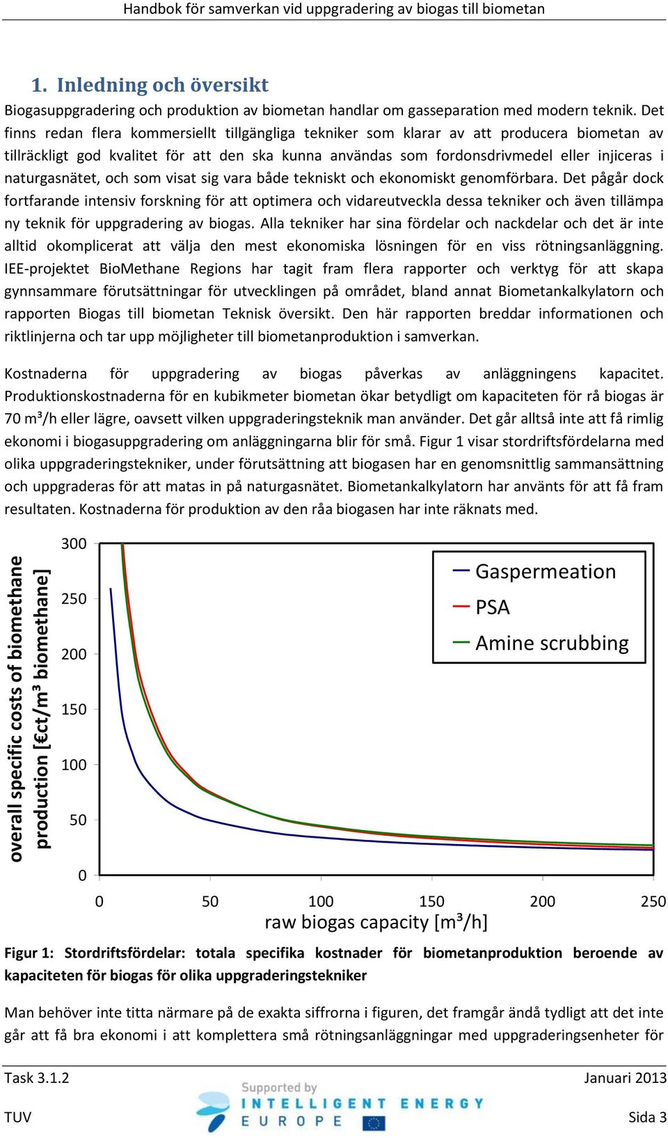 naturgasnätet, och som visat sig vara både tekniskt och ekonomiskt genomförbara.