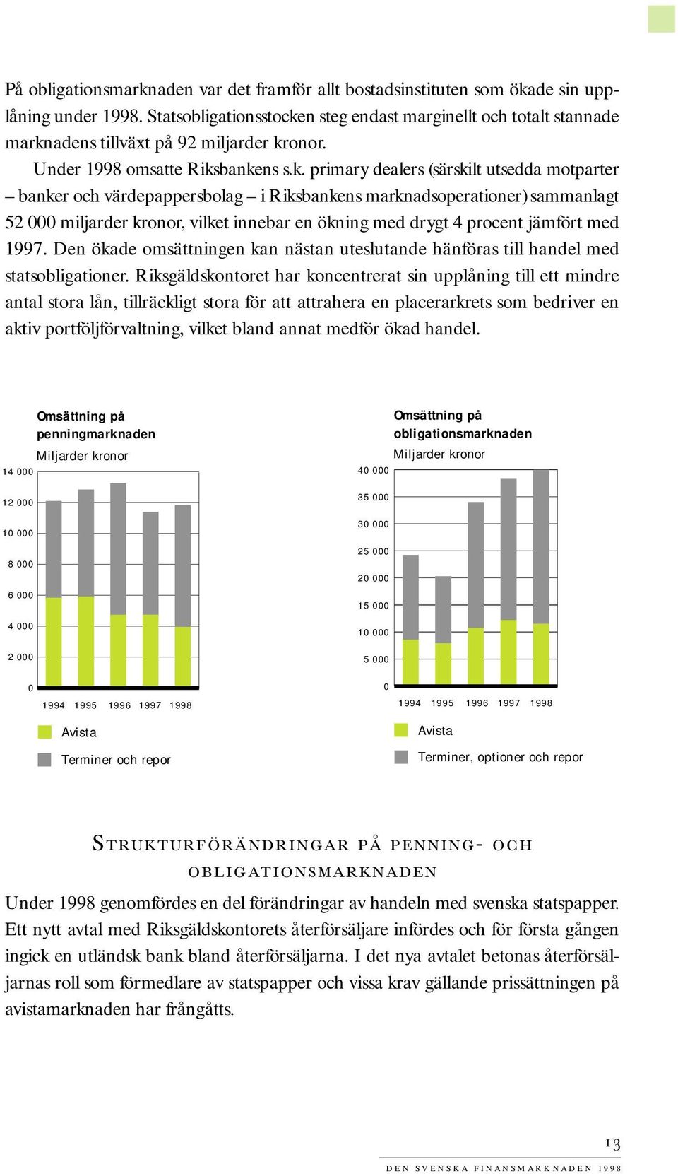 n steg endast marginellt och totalt stannade markn