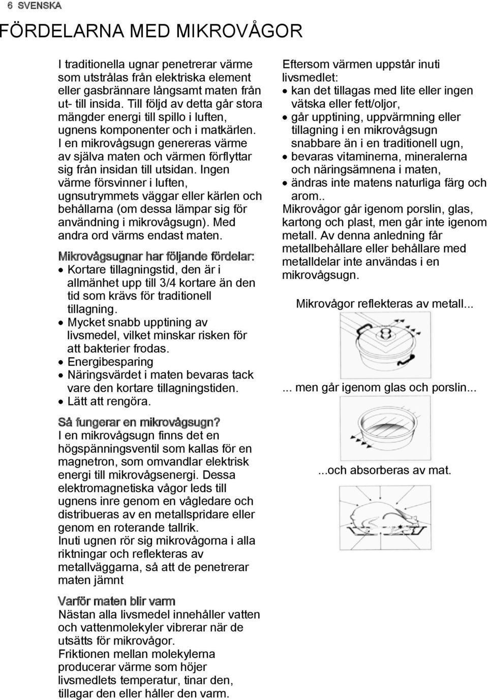 EMT NO Mikrobølgeovn SV Mikrobølgeovn. Bruksanvisning Bruker ...