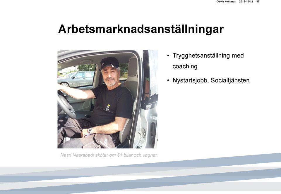 Trygghetsanställning med coaching