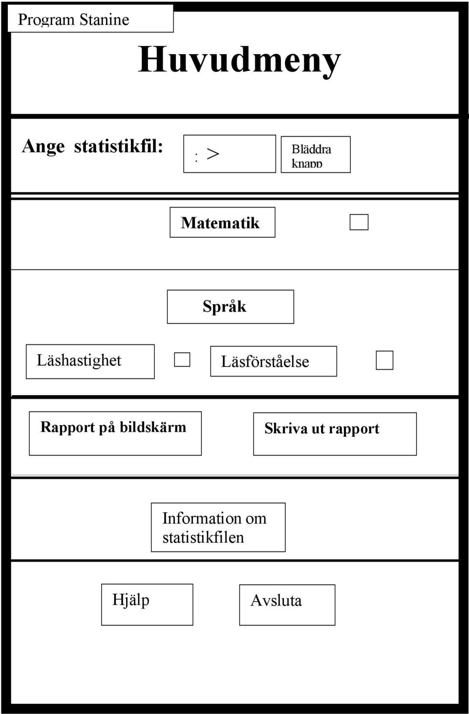 LÅsfÇrstÄelse Rapport pä bildskçrm Skriva ut