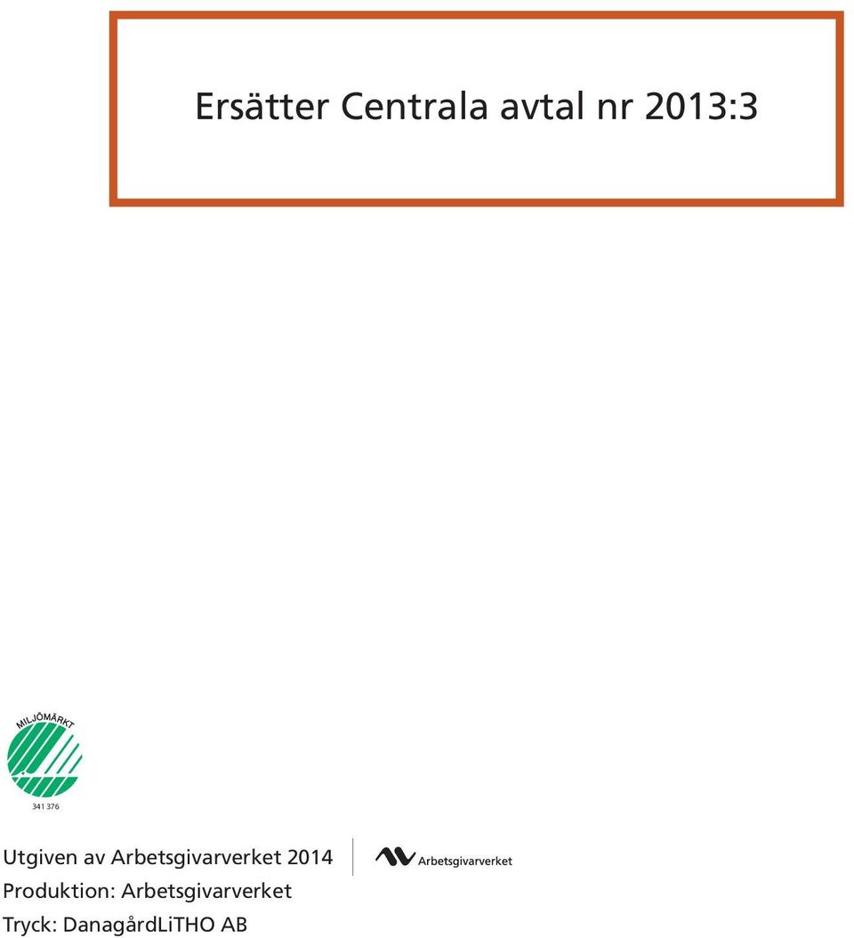 Arbetsgivarverket 2014