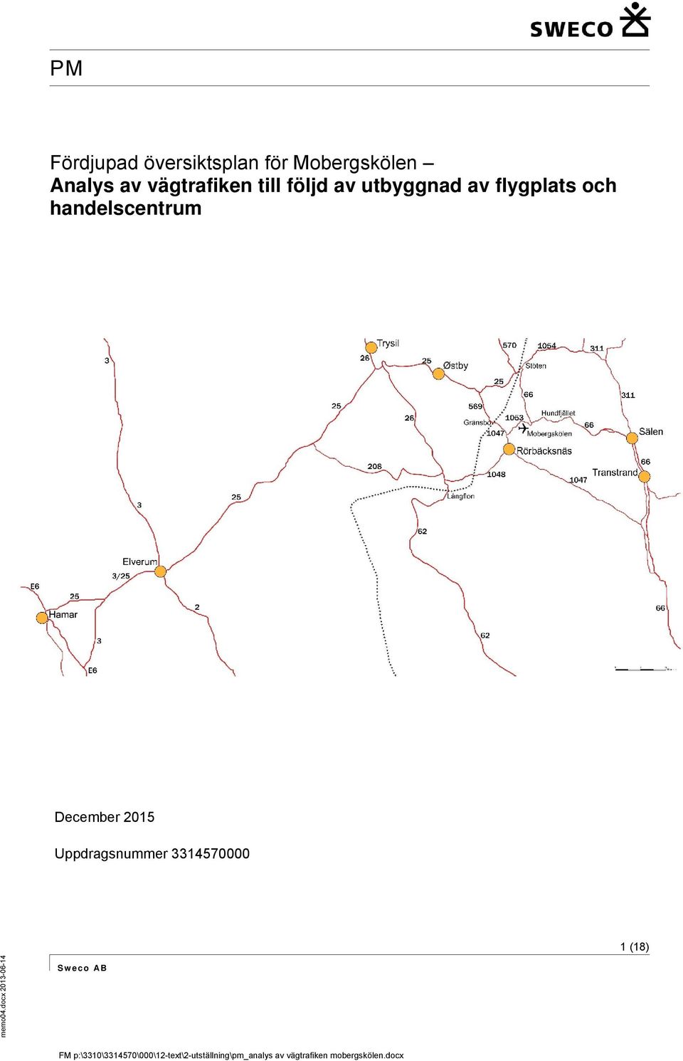 av flygplats och handelscentrum December 2015