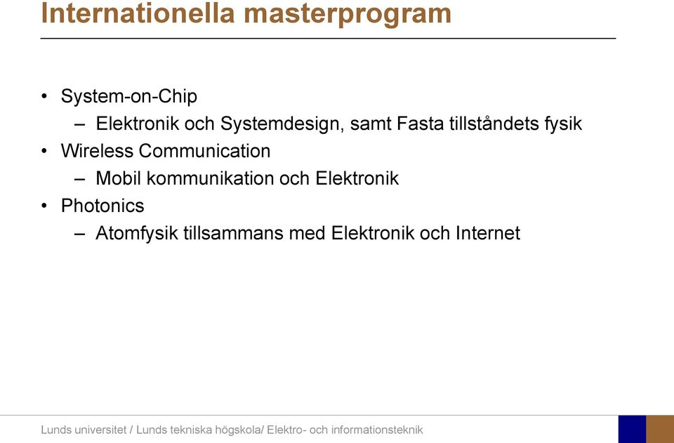 Wireless Communication Mobil kommunikation och