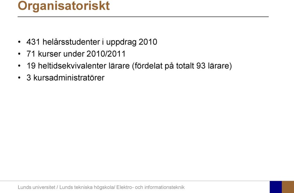 19 heltidsekvivalenter lärare (fördelat