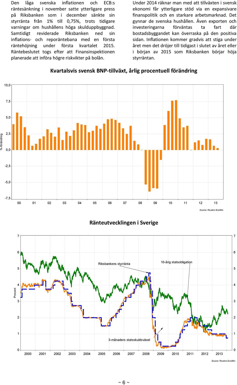 Räntebeslutet togs efter att Finansinspektionen planerade att införa högre riskvikter på bolån.