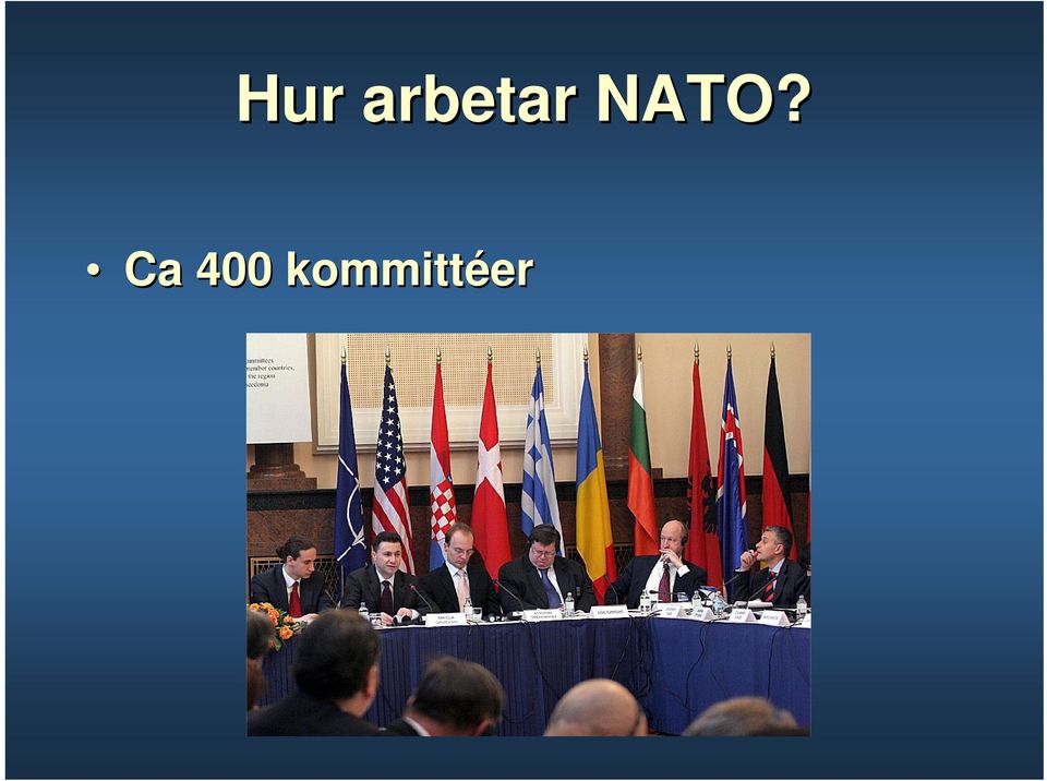 NATO? Ca