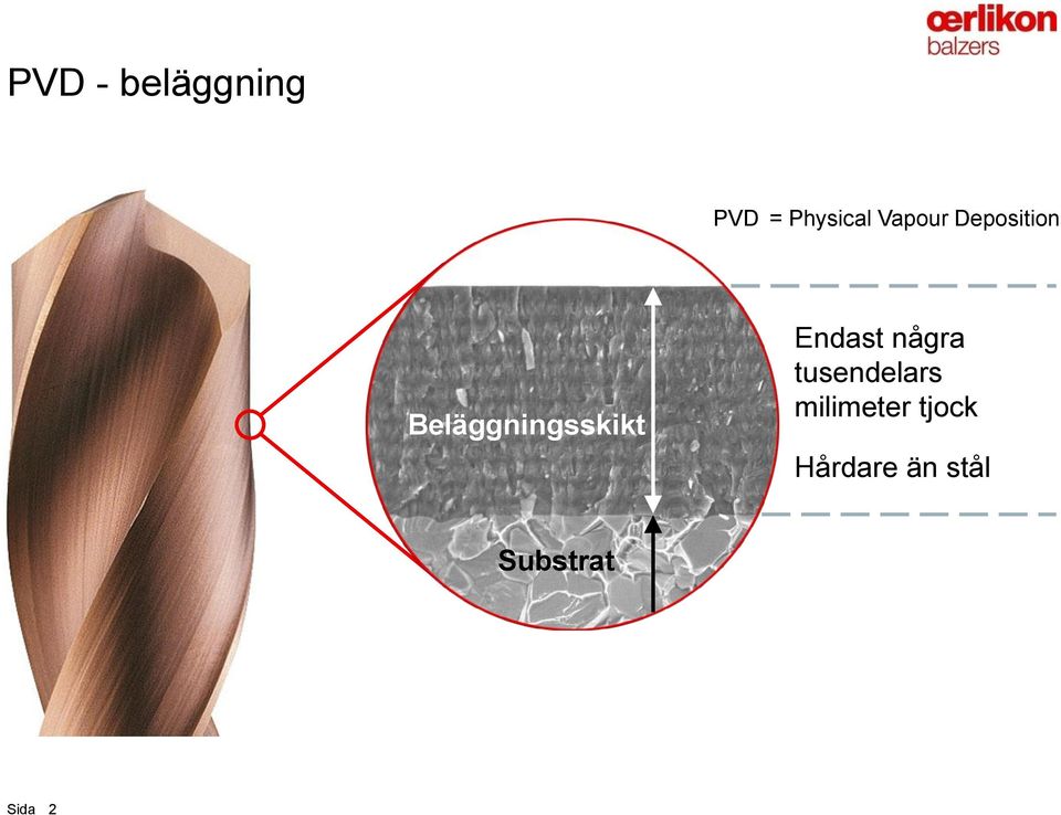 Beläggningsskikt Endast några