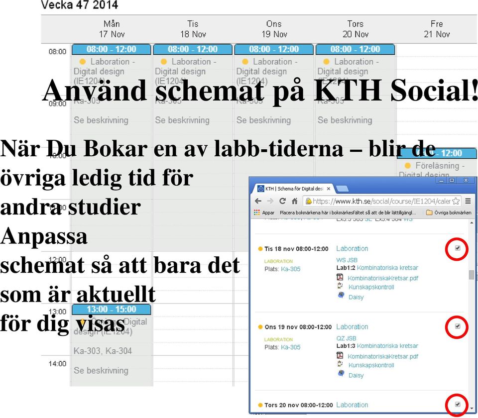 övriga ledig tid för andra studier