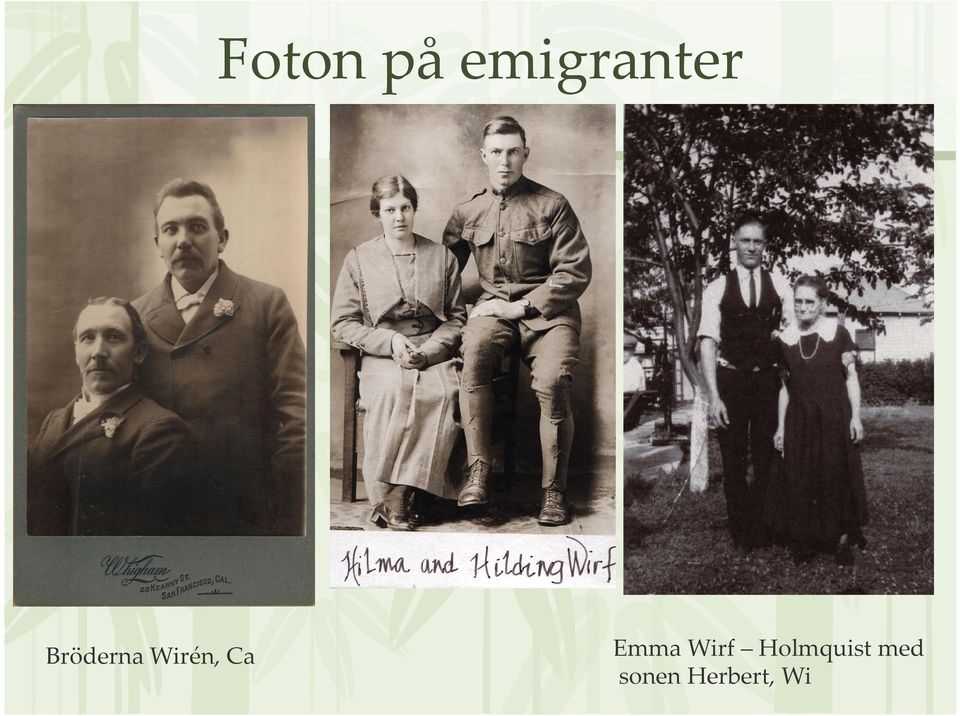 Emma Wirf Holmquist