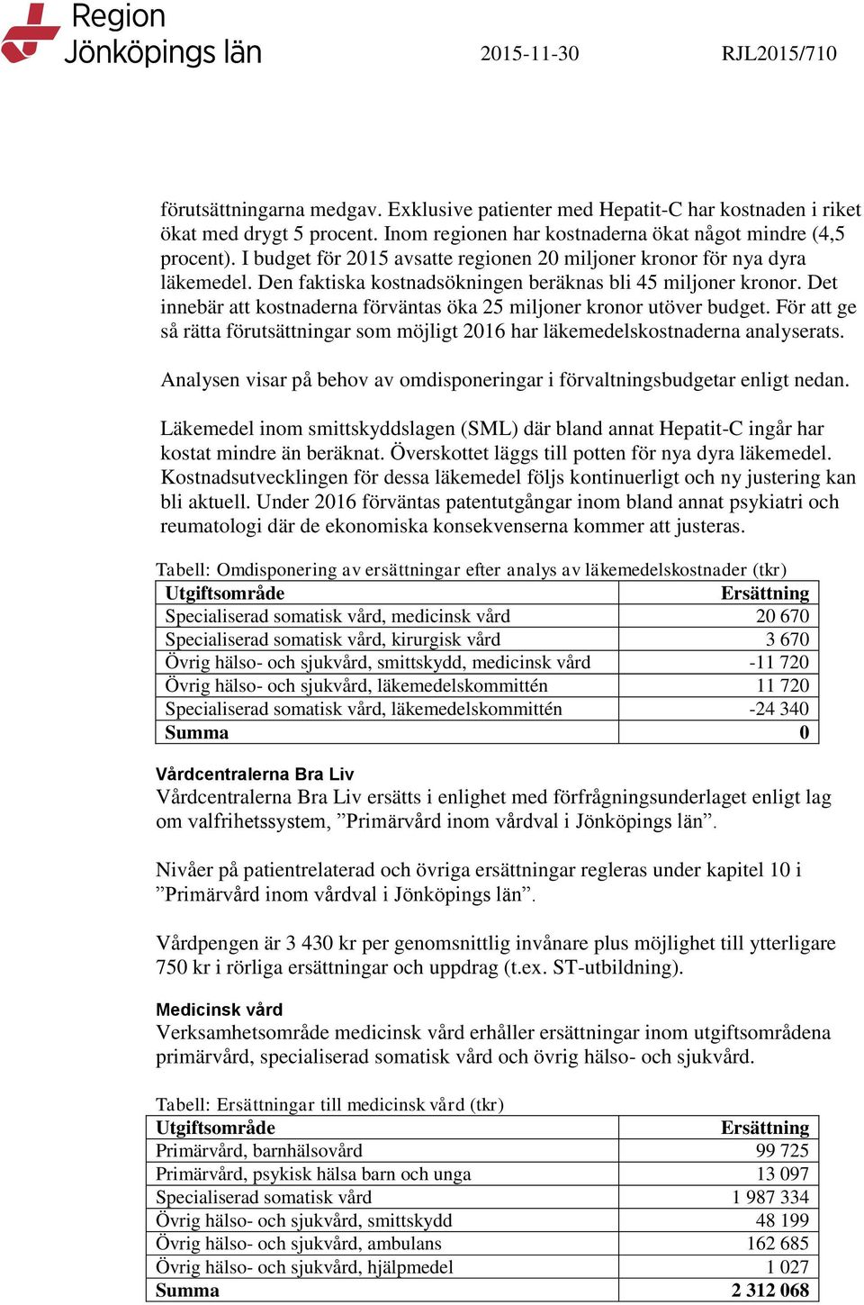 Det innebär att kostnaderna förväntas öka 25 miljoner kronor utöver budget. För att ge så rätta förutsättningar som möjligt 2016 har läkemedelskostnaderna analyserats.