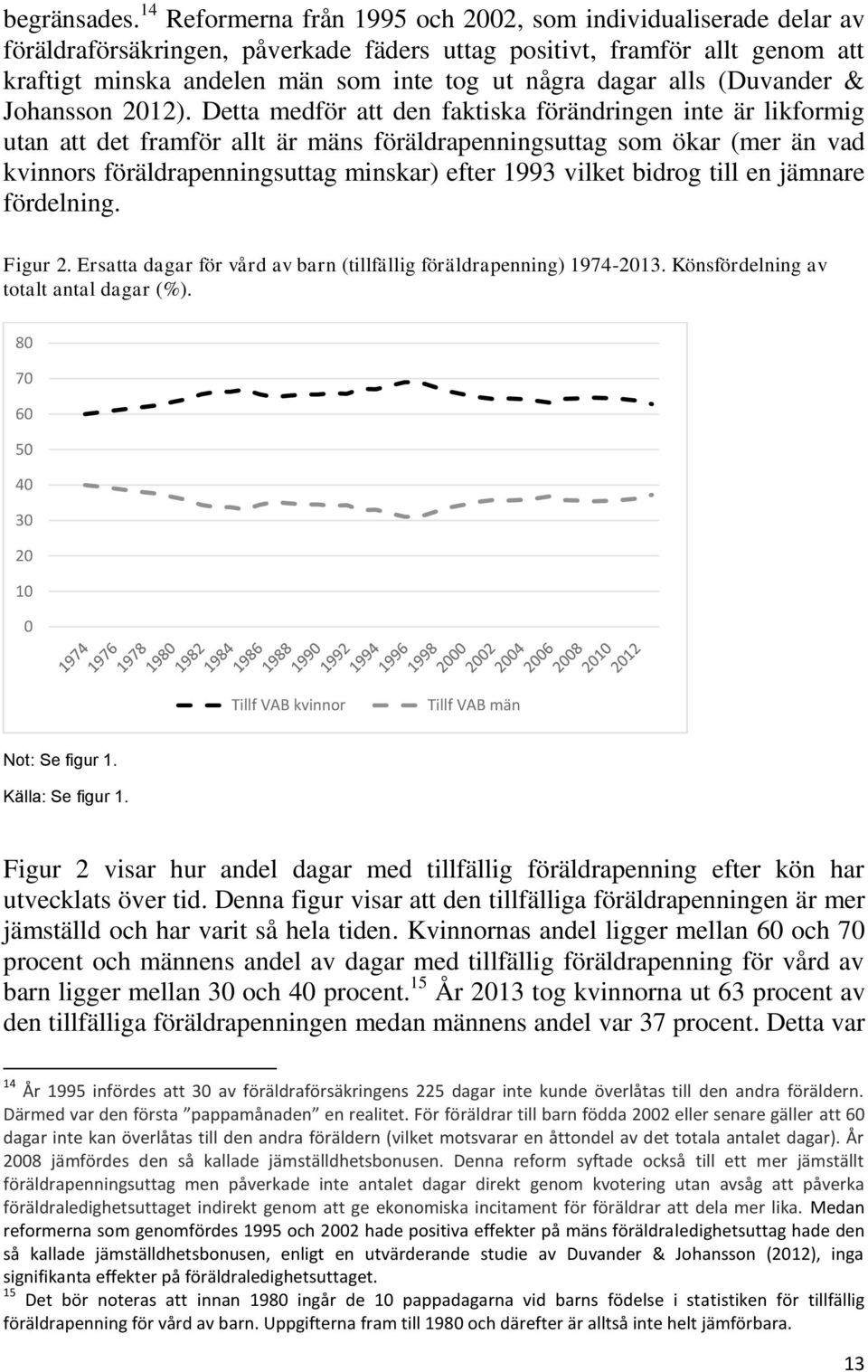 alls (Duvander & Johansson 2012).