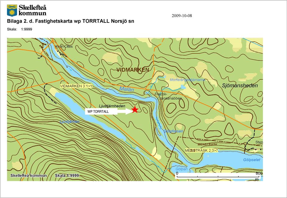 TORRTALL Norsjö sn