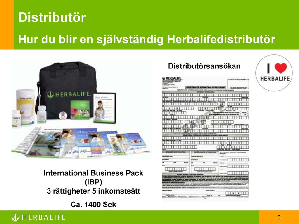 Distributörsansökan International