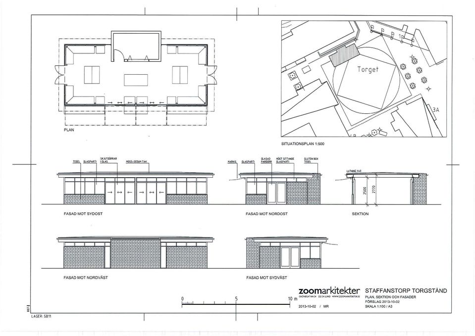 ZOOmarkitekter STAFFANSTORP TORGSTÅND ffi GRONEGATAN2 ~ 2122<tWNO WW'N.