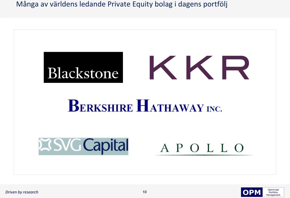 Private Equity