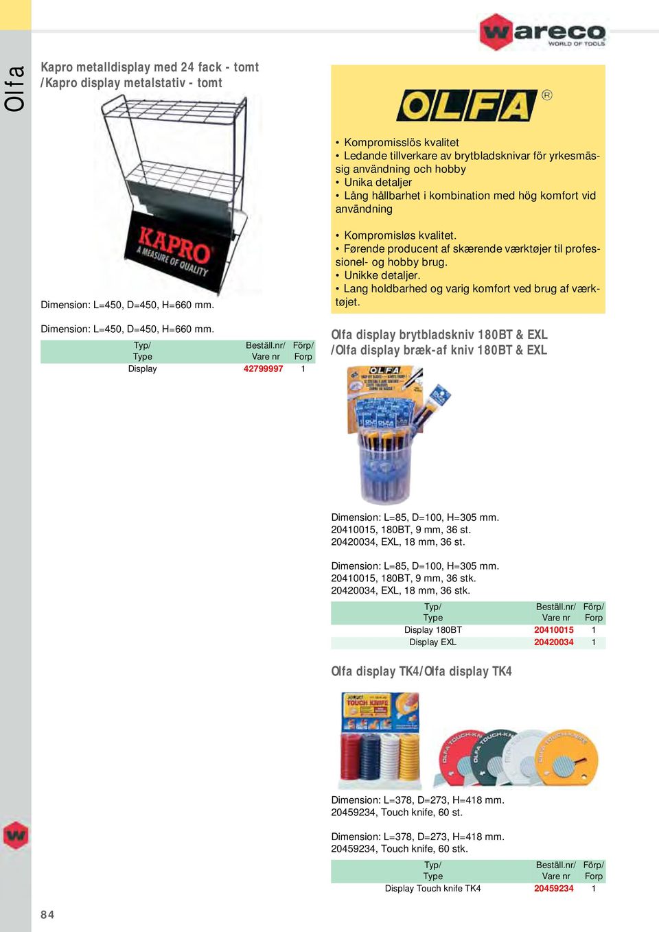 Førende producent af skærende værktøjer til professionel- og hobby brug. Unikke detaljer. Lang holdbarhed og varig komfort ved brug af værktøjet.