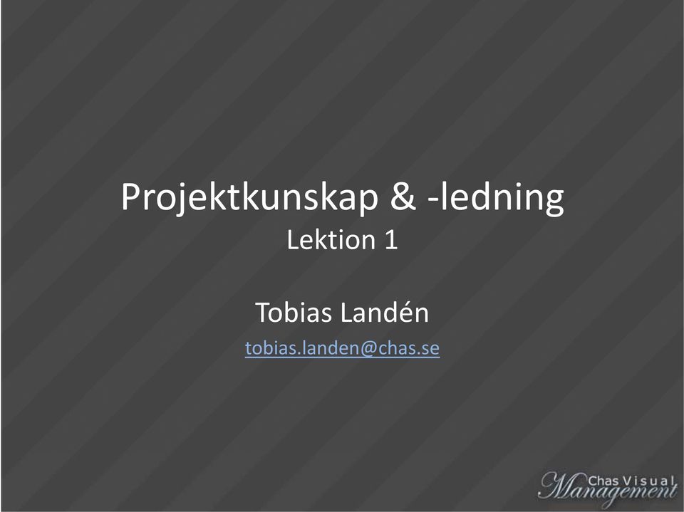 Tobias Landén