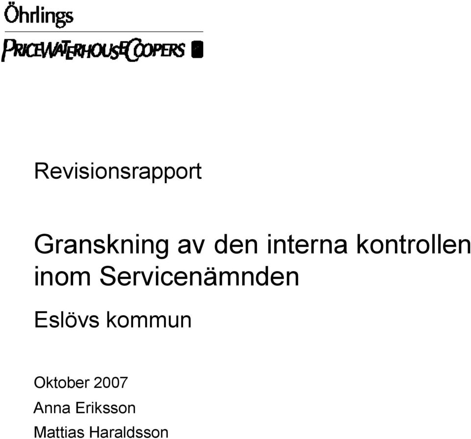 Servicenämnden Eslövs kommun