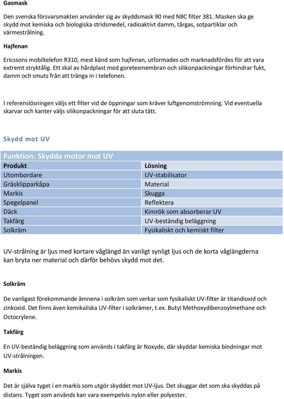 Hajfenan Ericssons mobiltelefon R310, mest känd som hajfenan, utformades och marknadsfördes för att vara extremt stryktålig.