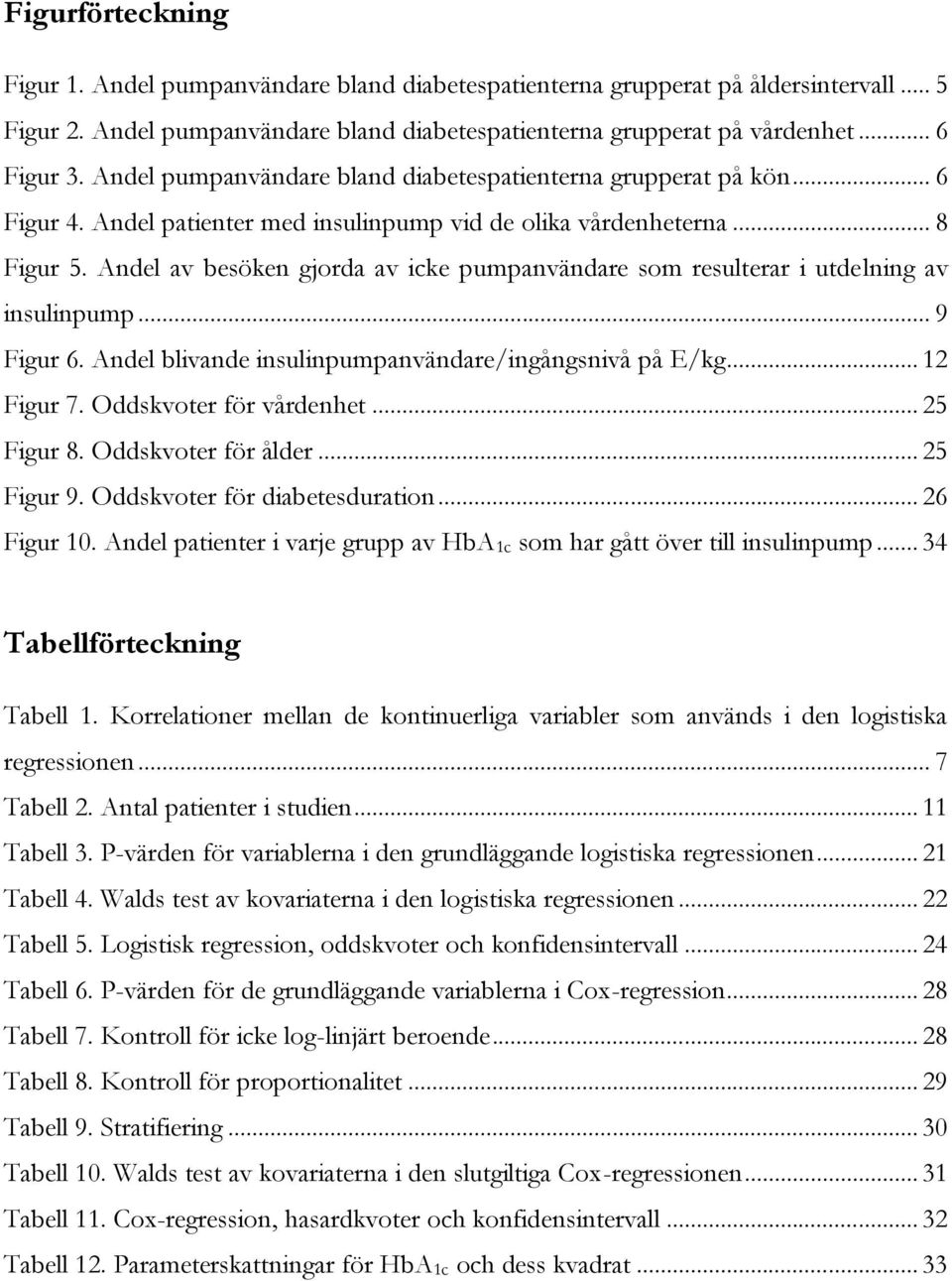 Andel av besöken gjorda av icke pumpanvändare som resulterar i utdelning av insulinpump... 9 Figur 6. Andel blivande insulinpumpanvändare/ingångsnivå på E/kg... 12 Figur 7. Oddskvoter för vårdenhet.