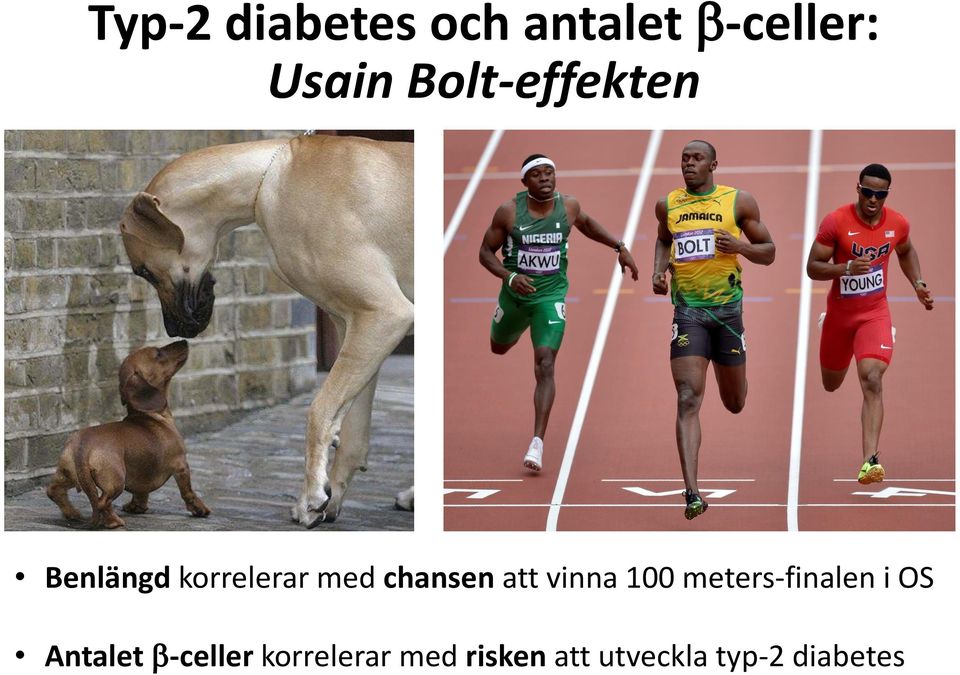 att vinna 100 meters-finalen i OS Antalet