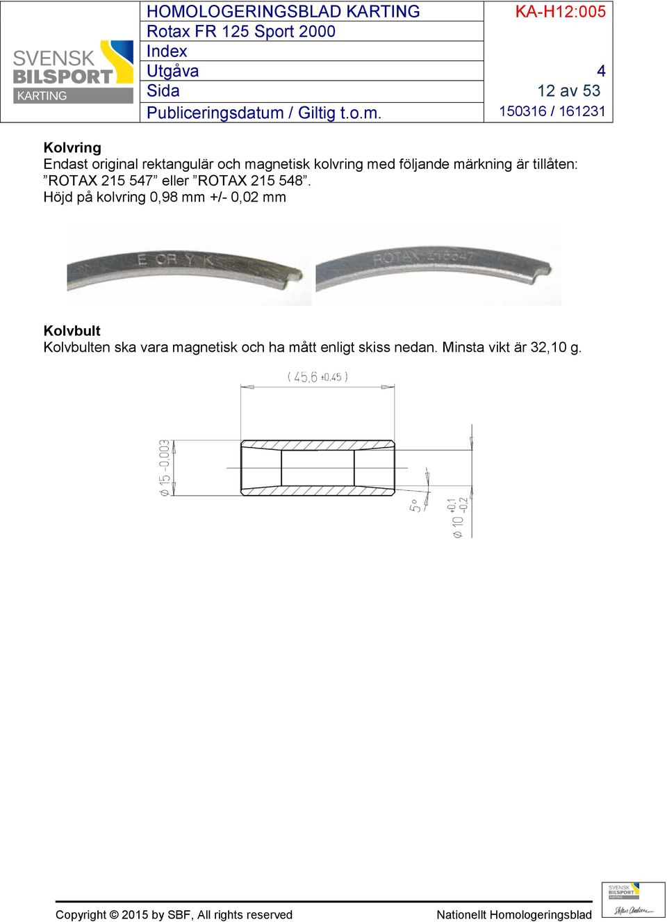 ROTAX 215 548.