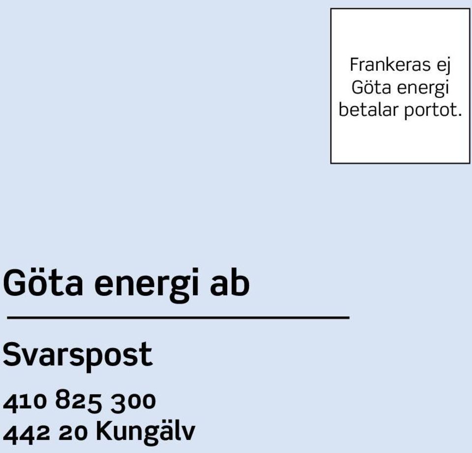 Göta energi ab