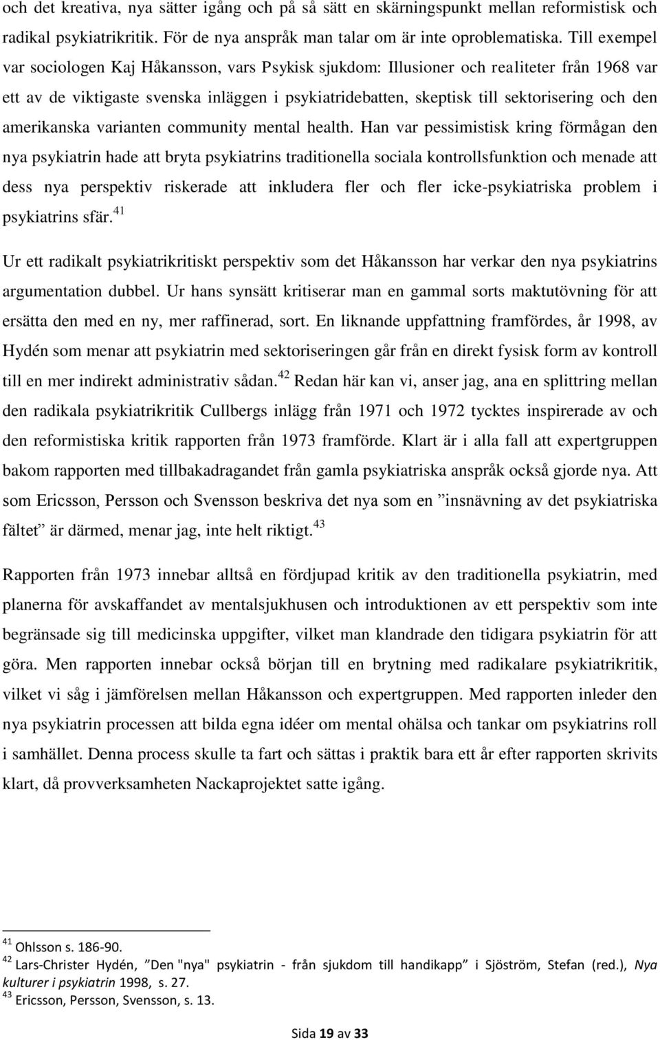 amerikanska varianten community mental health.