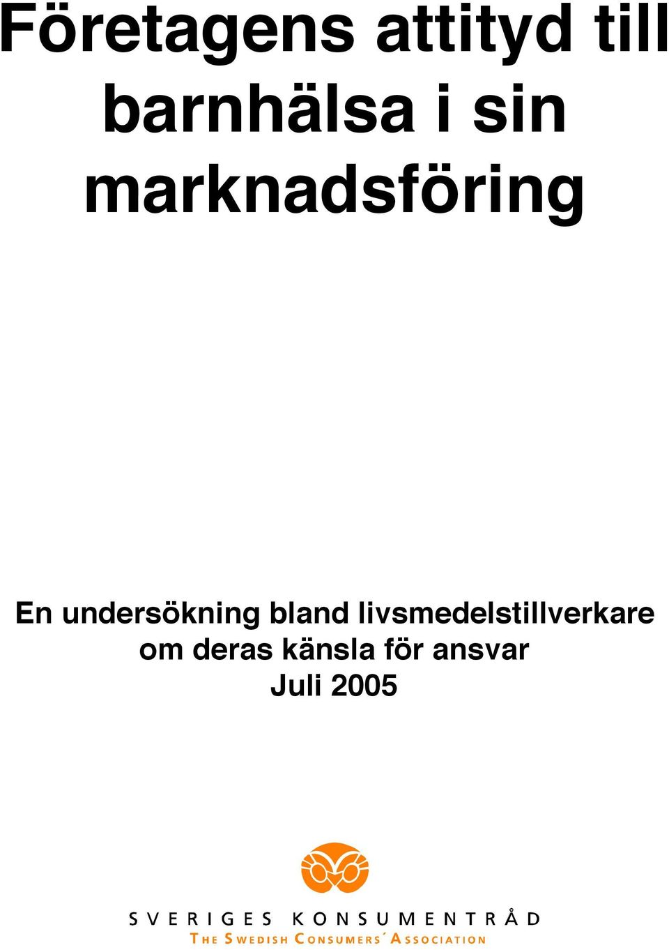 undersökning bland