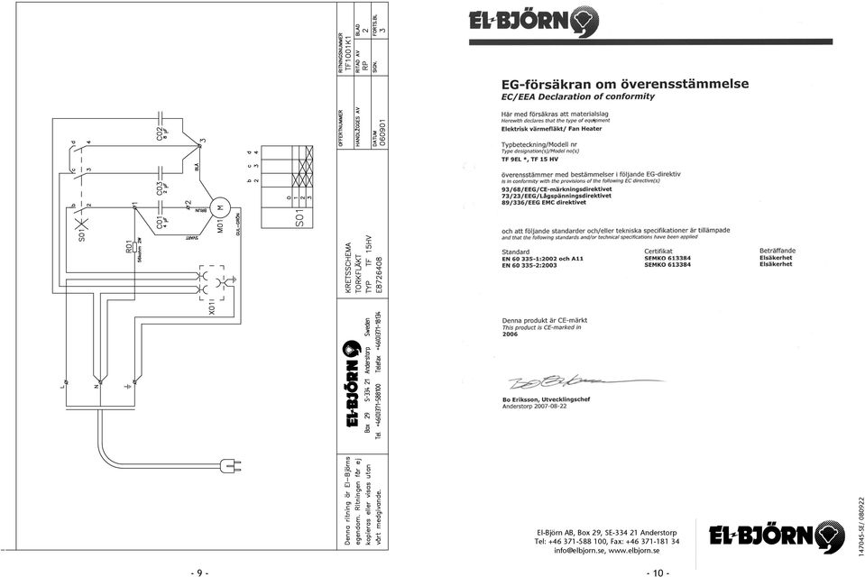 Fax: +46 371-181 34 info@elbjorn.