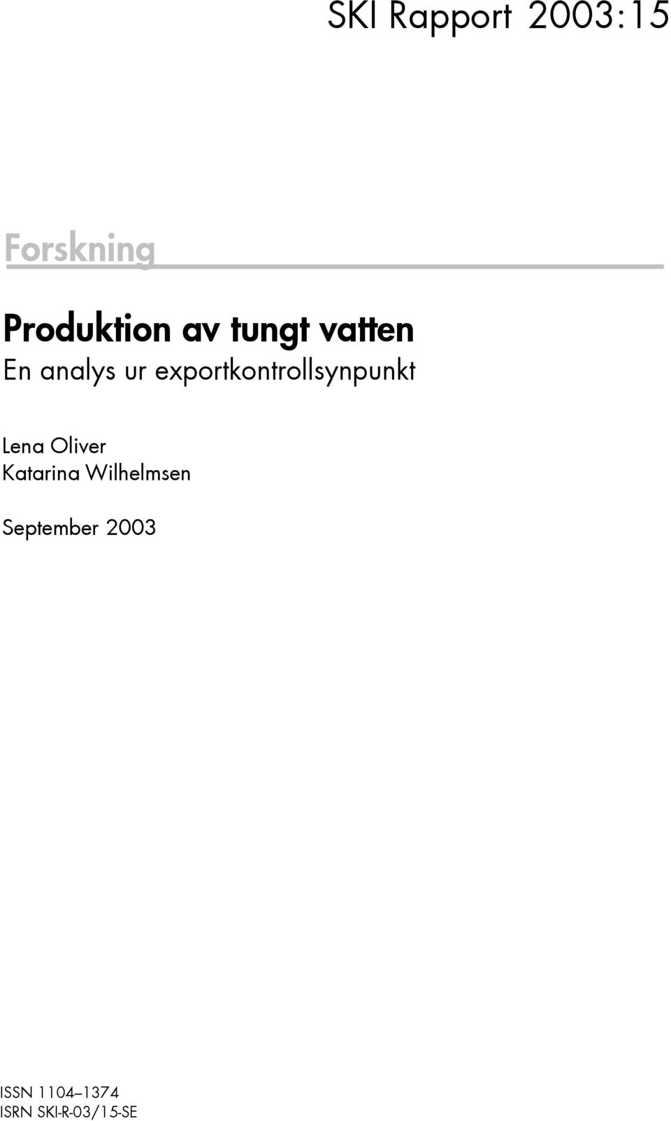 exportkontrollsynpunkt Lena Oliver Katarina