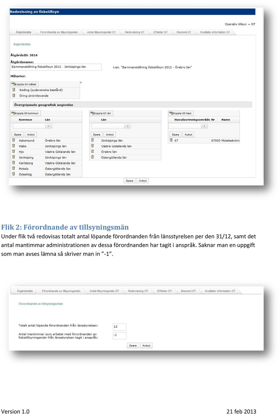 antal mantimmar administrationen av dessa förordnanden har tagit i