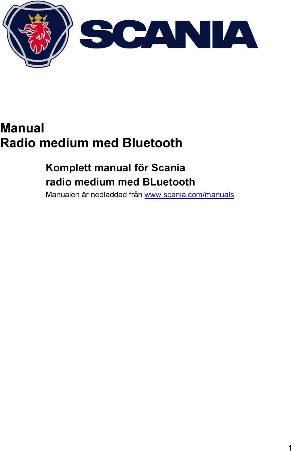 medium med BLuetooth Manualen är