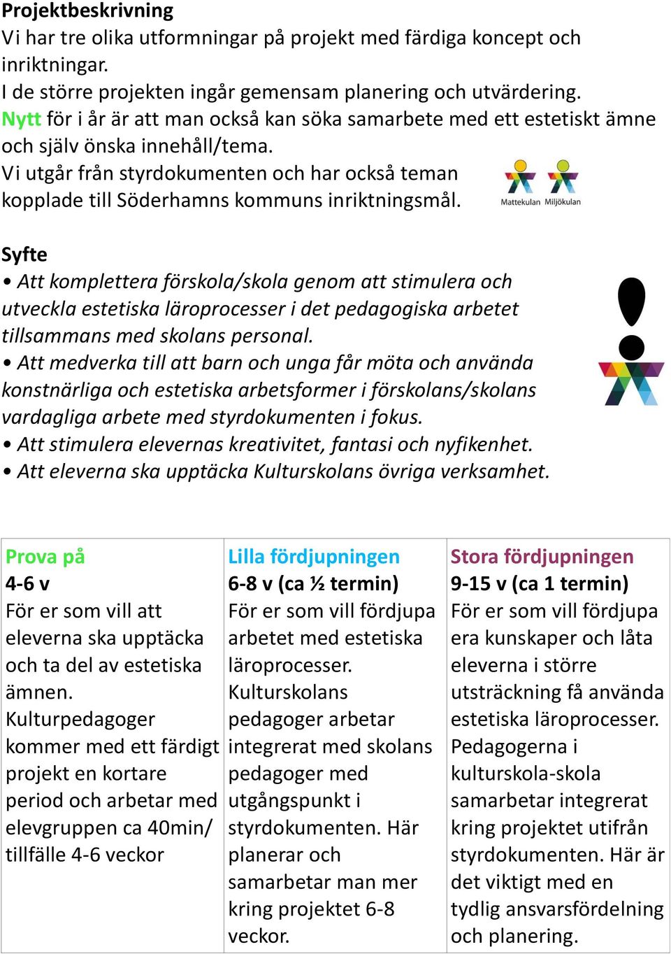 Vi utgår från styrdokumenten och har också teman kopplade till Söderhamns kommuns inriktningsmål.