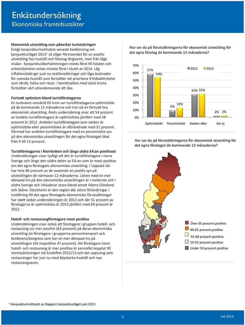 Låg infla<onstakt ger just nu reallöneökningar och låga kostnader för svenska hushåll som fortsä@er a@ prioritera fri<dsak<viteter som idro@, hälsa och resor.