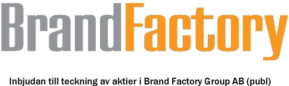 aktier i Brand