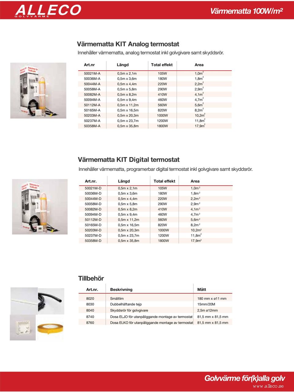 11,2m 560W 50165M-A 0,5m x 16,5m 820W 50203M-A 0,5m x 20,3m 1000W 50237M-A 0,5m x 23,7m 1200W 50358M-A 0,5m x 35,8m 1800W 1,0m 2 1,8m 2 2,2m 2 2,9m 2 4,1m 2 4,7m 2 5,6m 2 8,2m 2 10,2m 2 11,8m 2 17,9m